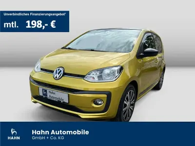 Gebraucht VW up! high up! 75 PS (55 kW) 2016 Honey yellow metallic Kleinwagen