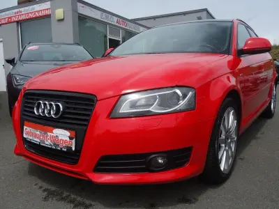 Gebraucht Audi A3 S-Line 125 PS (91 kW) 2010 Rot Kleinwagen