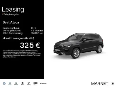 Ny Seat Ateca Style 150 HK (110 kW) 2026 Sort SUV