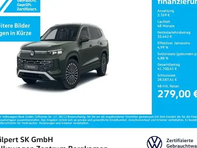 Gebraucht VW Tayron Elegance 150 PS (110 kW) 2025 Cipressinogrün metallic SUV