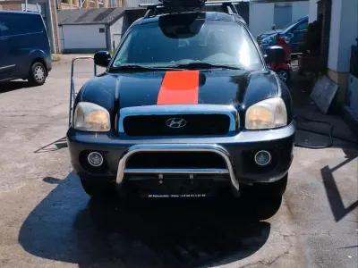 Gebraucht Hyundai Santa Fe GLS 145 PS (106 kW) 2003 Schwarz SUV