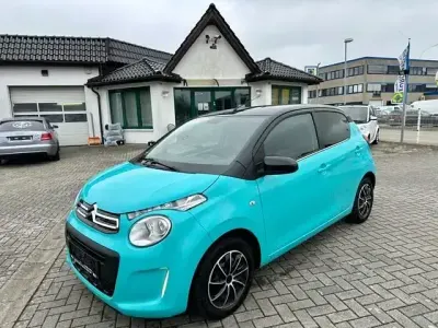 Second-hand Citroën C1 Feel 69 CP (50 kW) 2015 Albastru Hatchback