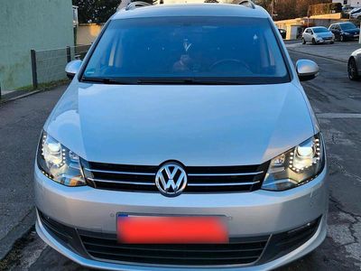 Gebraucht VW Sharan Comfortline 140 PS (102 kW) 2014 Silber Van / Kleinbus