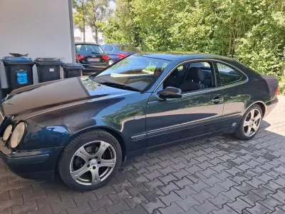 Gebraucht Mercedes CLK200 Elegance 136 PS (100 kW) 1998 Blau Coupé