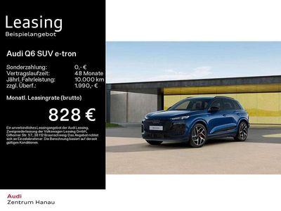 Neu Audi Q6 e-tron S-Line 225 kW (306 PS) 2026 Ascariblau metallic SUV