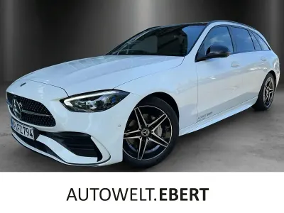Gebraucht Mercedes C300 AMG 265 PS (194 kW) 2024 Polarweiß Kombi