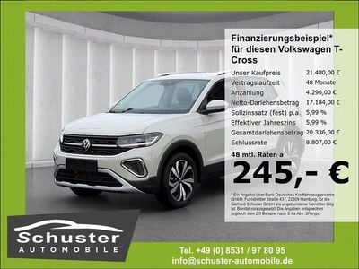 Gebraucht VW T-Cross Style 116 PS (85 kW) 2024 Grau SUV