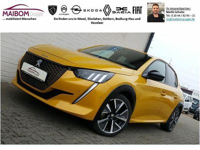 Gebraucht Peugeot e-208 GT 100 kW (136 PS) 2021 Klt  lack gelb faro (metallic) Kleinwagen