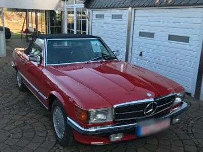 Gebraucht Mercedes SL300 179 PS (131 kW) 1988 Rot Cabrio