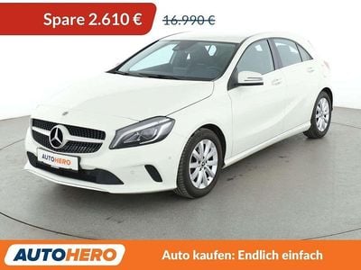 Gebraucht Mercedes A180 Style 122 PS (89 kW) 2017 Weiß Limousine