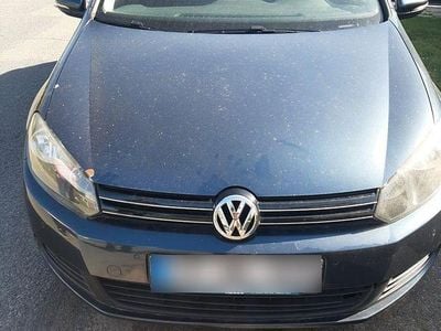 Usata VW Golf VI Comfortline 122 CV (89 kW) 2009 Blu Utilitaria