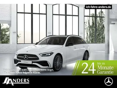 Brugt Mercedes C220 AMG 197 HK (144 kW) 2025 Hvid Sedan