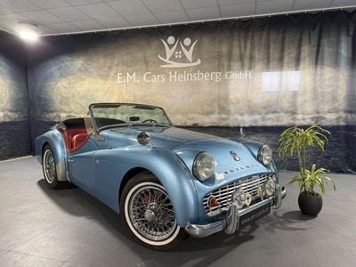 Usata Triumph TR3 97 CV (71 kW) 1958 Blu Cabrio
