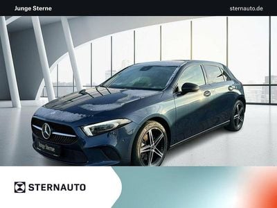 Gebraucht Mercedes A250 Progressive 218 PS (160 kW) 2021 Denimblau metallic Limousine