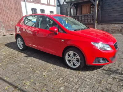 Brugt Seat Ibiza 69 HK (50 kW) 2008 Rød Hatchback