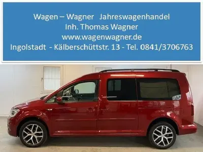 Occasion VW Caddy Beach 131 ch (96 kW) 2020 Rouge Monospace