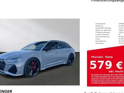 Brugt Audi RS6 Sport 600 HK (441 kW) 2022 Grå Stationcar