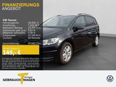Gebraucht VW Touran Comfortline 150 PS (110 kW) 2024 Deep black perleffekt Van / Kleinbus