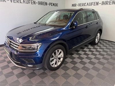 Gebraucht VW Tiguan Highline 150 PS (110 kW) 2018 Blau SUV
