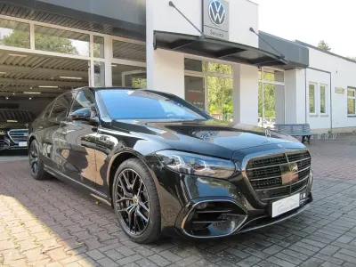 Neu Mercedes S580 AMG 537 PS (394 kW) 2026 Obsidianschwarz Limousine
