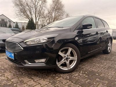 Gebraucht Ford Focus Titanium 125 PS (91 kW) 2014 Schwarz Kombi