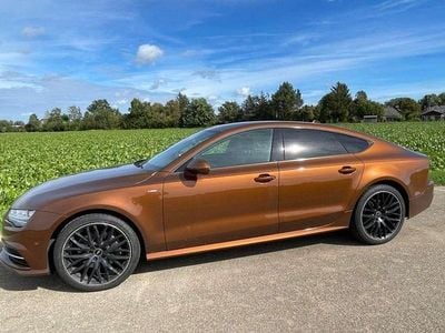 Usata Audi A7 S-Line 252 CV (185 kW) 2015 Marrone Utilitaria