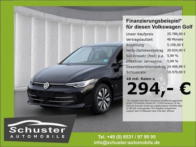 Brugt VW Golf VIII Goal 150 HK (110 kW) 2025 Sort Sedan