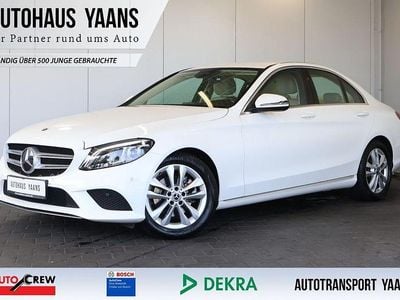 Weiß Gebraucht 2021 Mercedes C220 Avantgarde Limousine | 29.289 € (Guter Preis)