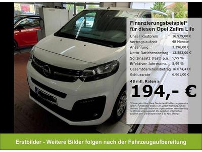 Gebraucht Opel Zafira Life 120 PS (88 kW) 2020 Weiß Van / Kleinbus