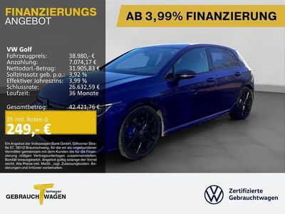 Usata VW Golf VIII R 333 CV (244 kW) 2023 Blu Berlina