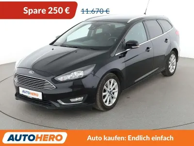 Gebraucht Ford Focus Titanium 150 PS (110 kW) 2015 Schwarz Kombi