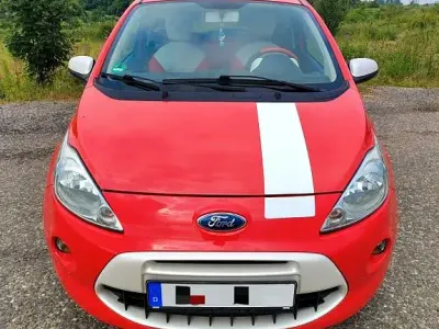 Gebraucht Ford Ka Titanium 69 PS (50 kW) 2009 Rot Kleinwagen