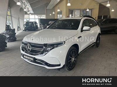 Brugt Mercedes EQC400 AMG line 300 kW (408 HK) 2021 Hvid SUV