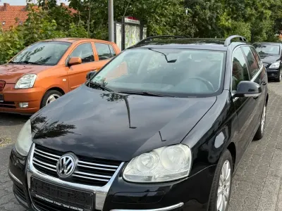 Gebraucht VW Golf V Comfortline 105 PS (77 kW) 2008 Schwarz Kombi