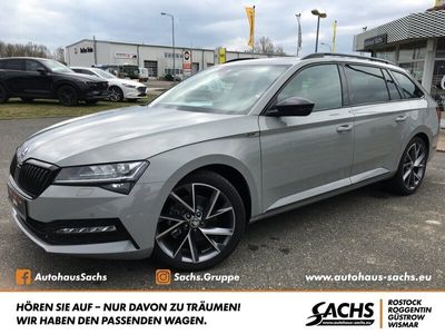 gebraucht Skoda Superb Combi 2.0 TDI Sportline AHK Pano LED