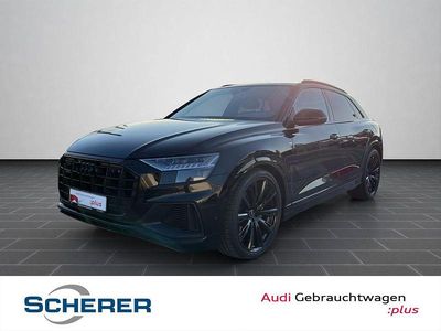 Gebraucht Audi Q8 S-Line 381 PS (280 kW) 2021 Mythosschwarz metallic (metallic) SUV