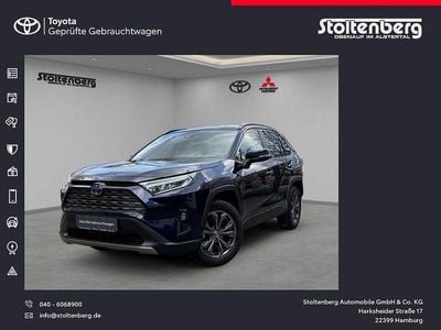 Używany Toyota RAV4 Hybrid Team 222 KM (163 kW) 2021 Niebieski SUV