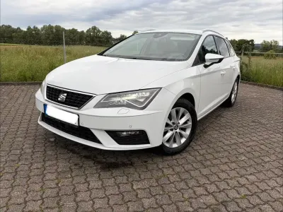 Gebraucht Seat Leon ST Reference 110 PS (80 kW) 2017 Weiß Kombi
