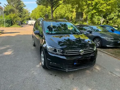 Gebraucht VW Touran Join 150 PS (110 kW) 2018 Schwarz Van / Kleinbus
