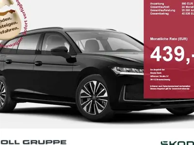 Ny Skoda Superb Selection 150 HK (110 kW) 2026 Svart Kombi