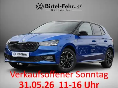 Neu Skoda Fabia Monte Carlo 95 PS (69 kW) 2026 Race blue Kleinwagen