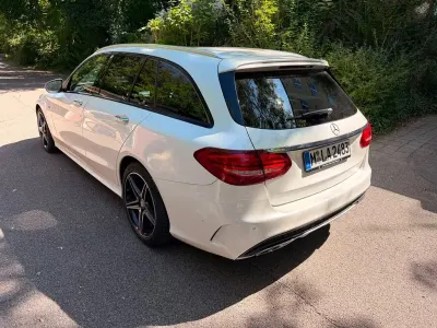 Gebraucht Mercedes C450 AMG AMG 367 PS (269 kW) 2015 Weiß Limousine