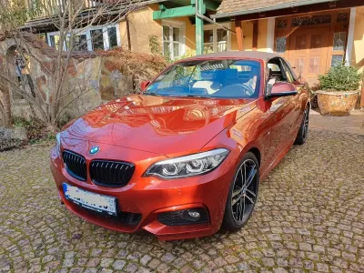 Używany BMW 230 Sport Line 252 KM (185 kW) 2021 Pomarańczowy Kabriolet
