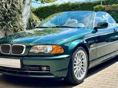 Gebraucht BMW 330 Cabriolet Sport Line 231 PS (169 kW) 2000 Grün Cabrio
