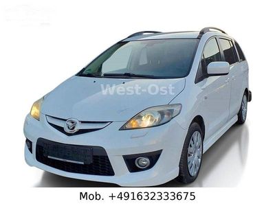 Gebraucht Mazda 5 Active 143 PS (105 kW) 2010 Weiß Van / Kleinbus