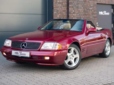 Gebraucht Mercedes SL500 306 PS (225 kW) 2000 Bernsteinrot Cabrio