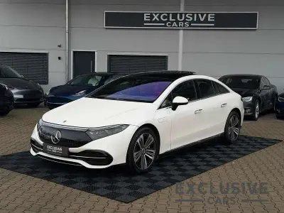 Brugt Mercedes EQS450+ 244 kW (333 HK) 2022 Hvid Sedan