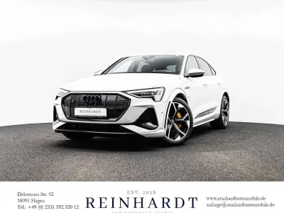 Gebraucht Audi e-tron Sportback Sport 369 kW (503 PS) 2022 Gletscherweiß metallic SUV