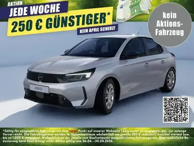 Neu Opel Corsa Edition 75 PS (55 kW) 2026 Silber Kleinwagen