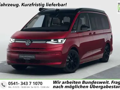 Ny VW California Beach 150 HK (110 kW) 2026 Rød Van